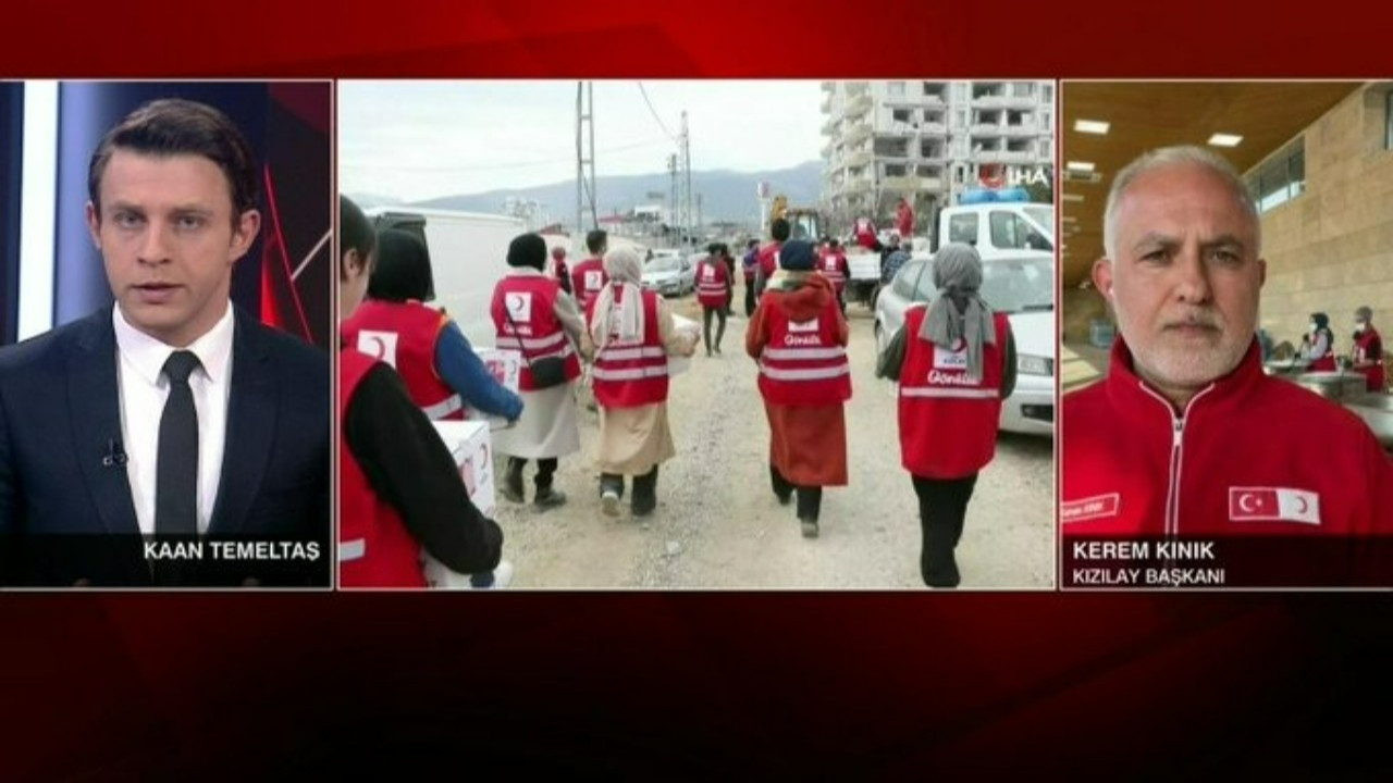 Kızılay Başkanı çadır skandalı canlı yayında böyle savundu