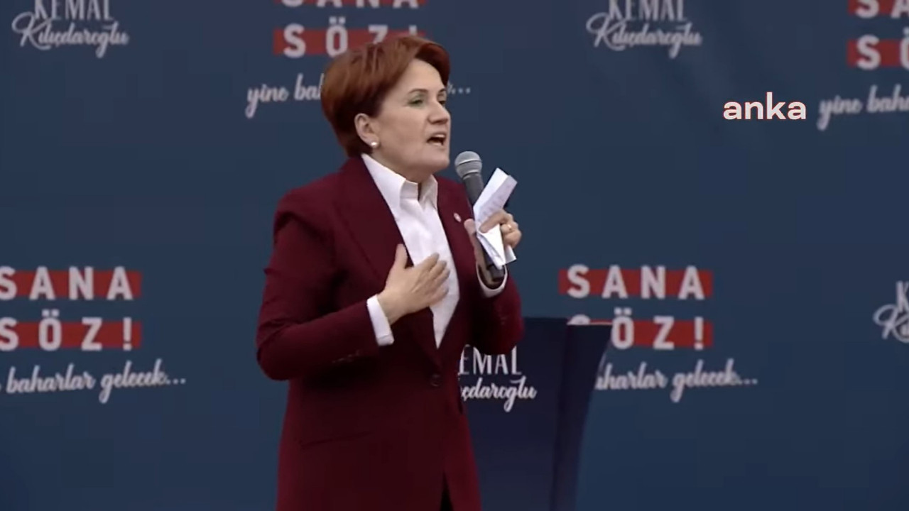 Meral Akşener'den AKP'ye: Seçilirsek darbe yapacakmışız; artık bunlar kafayı yedi!