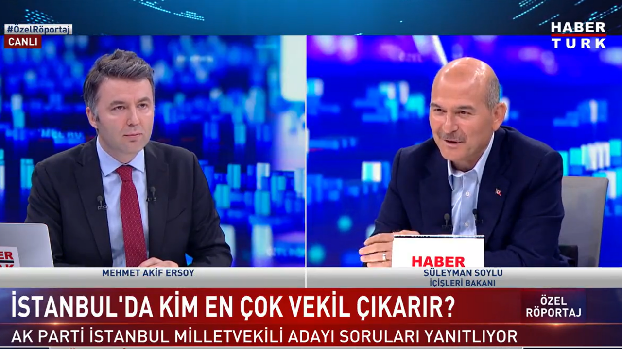 Süleyman Soylu 'Siyasi darbe girişimi' sorusuna yanıt verdi: 'Darbeyle yapamadıklarını seçimle yapmak istiyorlar'