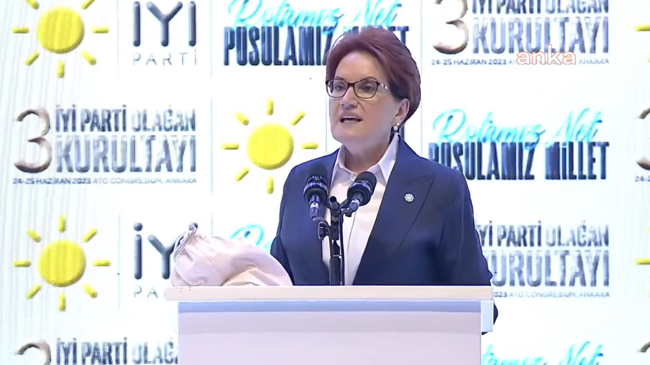 Akşener'den ittifaka ve muhaliflerine ağır eleştiriler