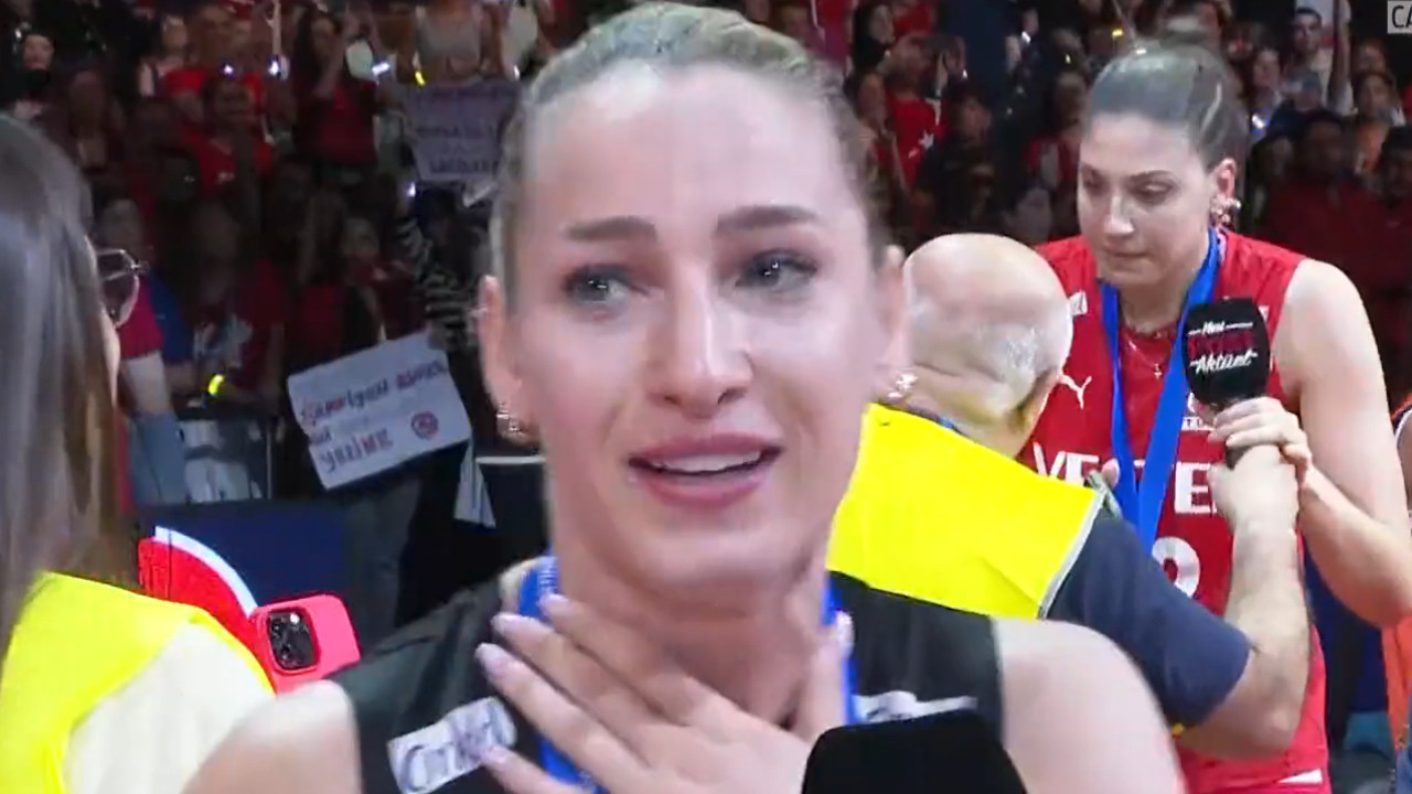 Gizem Örge'den şampiyonluk sonrası duygulandıran konuşma: Baba buradayım!