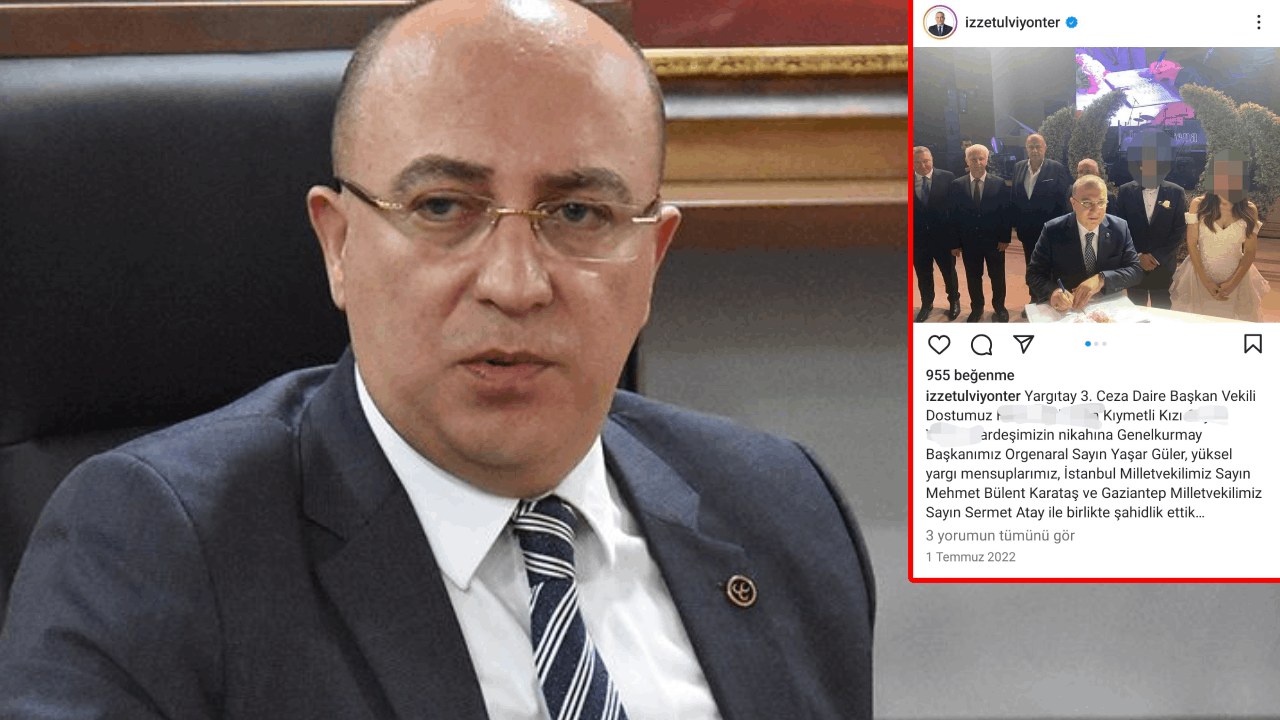 MHP'li Yönter'in Yargıtay 3. Daire üyesinin kızının nikah şahidi olduğu ortaya çıktı! Ortaya çıkaran gazeteciyi tehdit etti