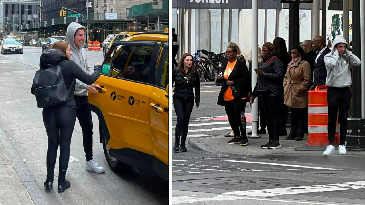 Kazadan sonra kaçmışlardı: Eylem Tok ve oğlu New York'ta görüntülendi