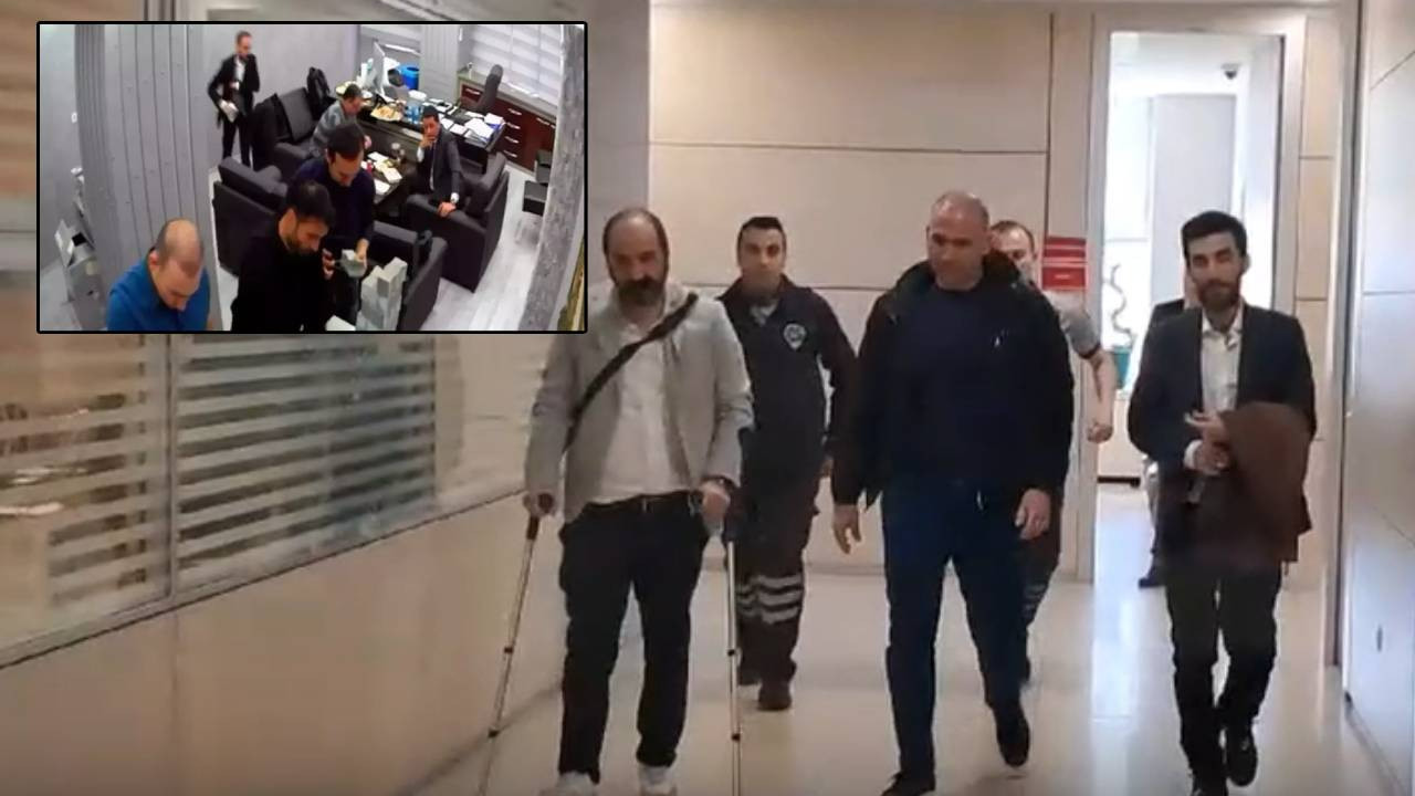 CHP İl Binasının alınmasında kullanılan "para sayma" görüntüsünde, bir kişi ifade vermeye gitti