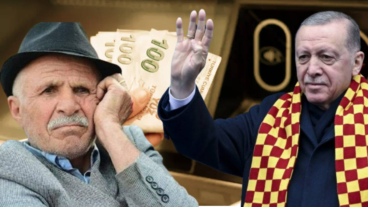 Erdoğan, emekli zam beklerken 