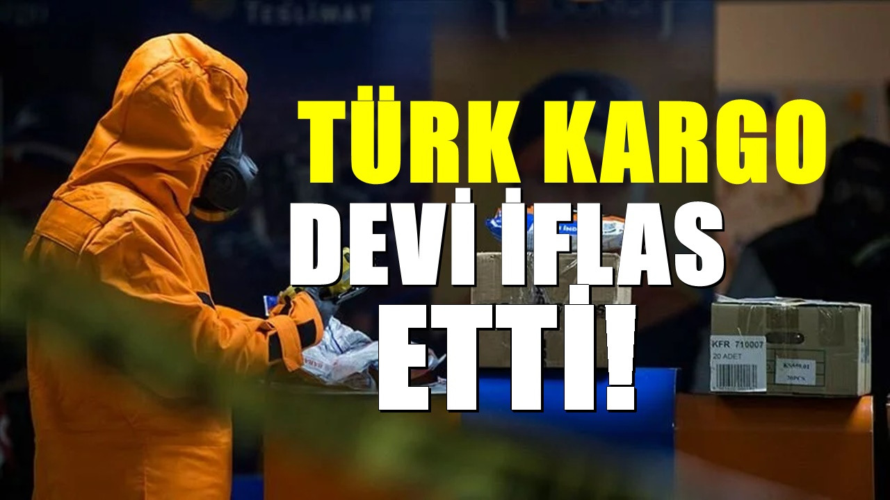 Ünlü Türk kargo devi ''iflas etti''... Birçok futbol takımının sponsoruydu