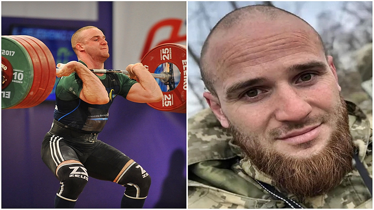 Ukraynalı olimpik halterci cephede hayatını kaybetti