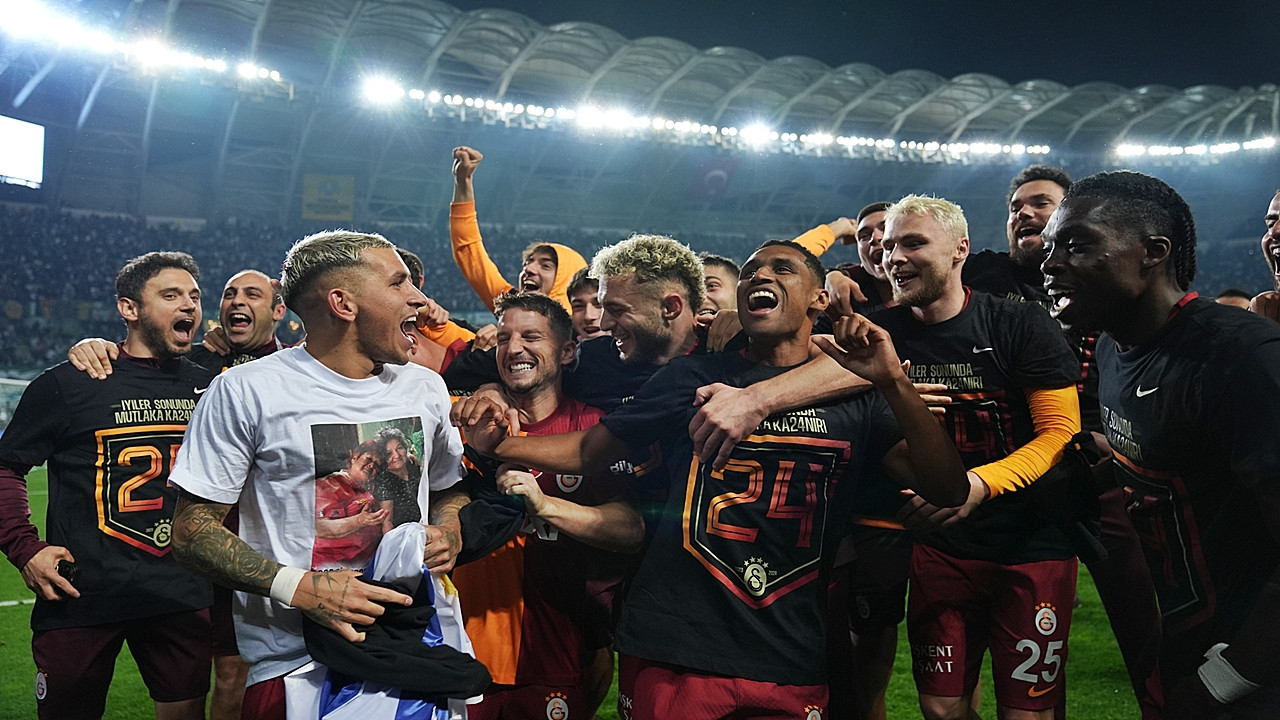 Süper Lig'de şampiyonun adı: Galatasaray