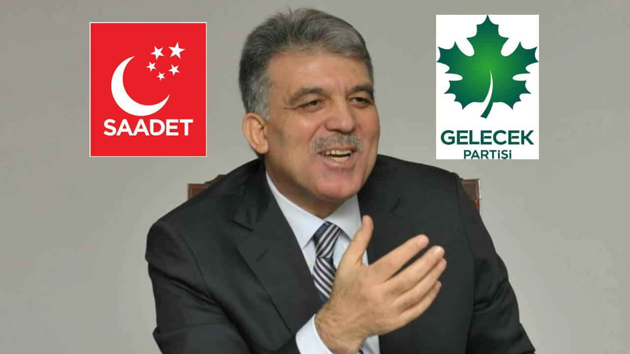 Saadet ve Gelecek'ten resmi açıklama: Abdullah Gül, 3 partiyi birleştirip başına geçecek mi?
