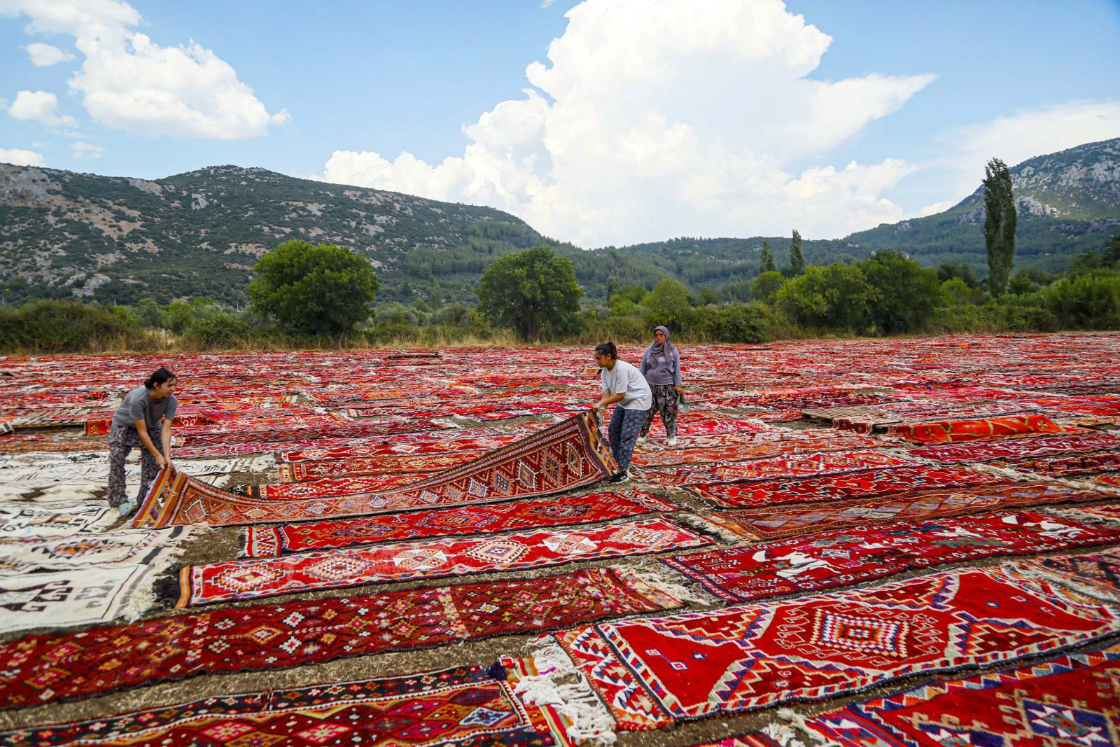 Kadın Eli Değdi: Tezgahta İlk Düğüm, Tarlada Son Dokunuş - Resim: 1