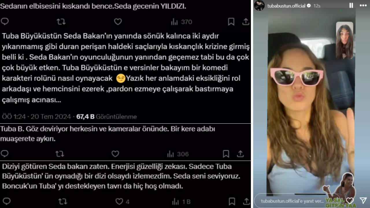 Galada Soğuk Rüzgarlar! Tuba Büyüküstün'ün Seda Bakan'a Çıkışı Gündem Oldu: 'Seda, Sus Artık!' - Resim: 2