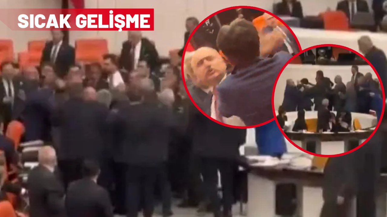 TBMM'de ‘Hırsız AKP’ Kavgası! AKP ve DEM Partili Vekiller Arasında Yumruklu Kavga