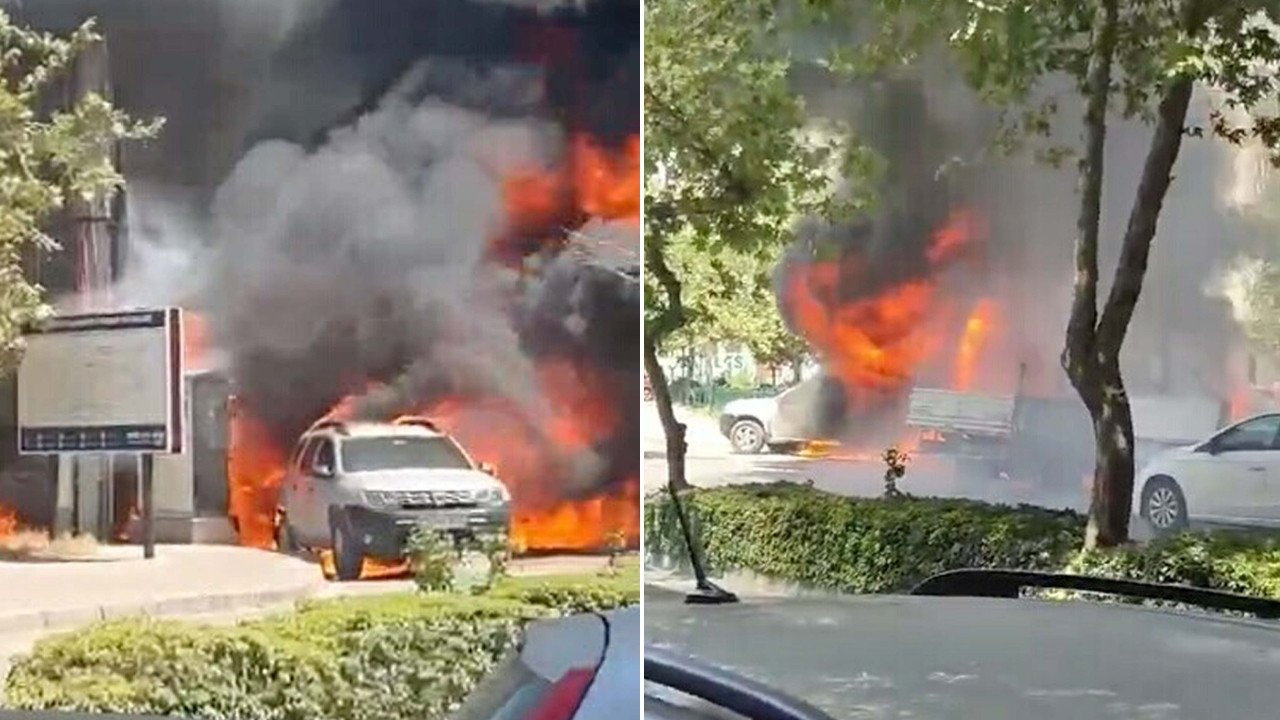 Manisa'da Trafoda Yangın: 4 Araç Hasar Gördü, 1 Kişi Yaralandı