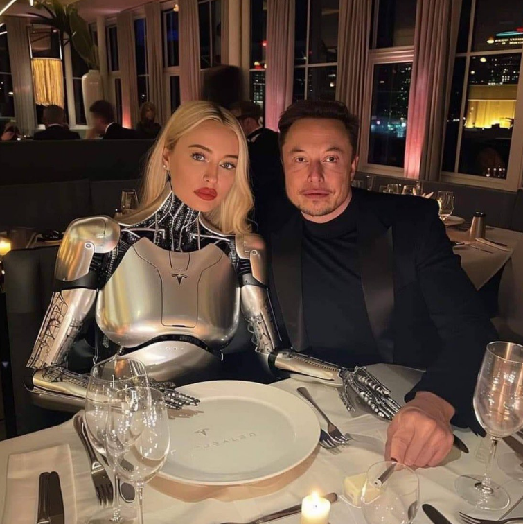 Elon Musk Robot Sevgilisiyle Yemeğe Çıktı - Resim: 2