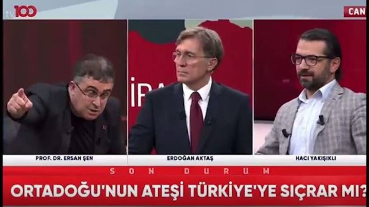 Ersan Şen ve Hacı Yakışıklı Canlı Yayında Birbirine Girdi: ‘Sen Hakikaten Cahilsin, Düzgün Konuş!’ - Resim: 2