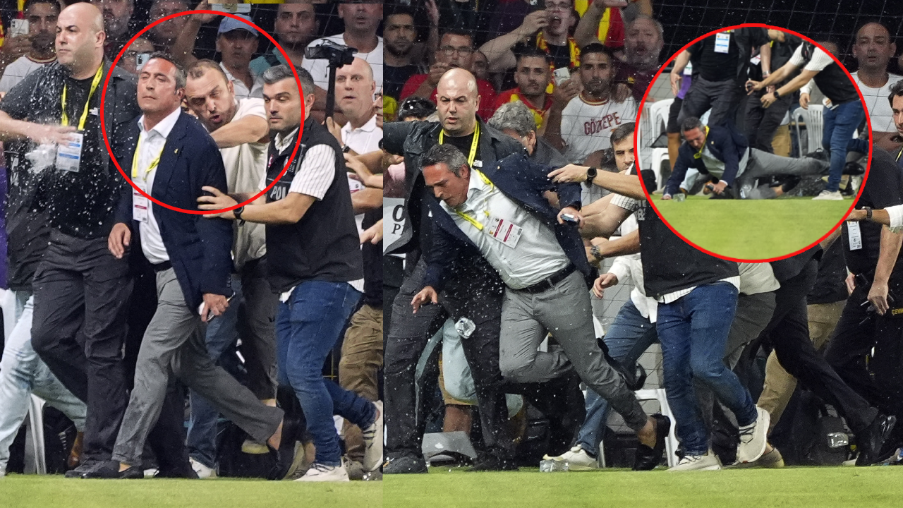 İzmir'de Ali Koç'a Saldırı! Göztepe-Fenerbahçe Maçı Durdu