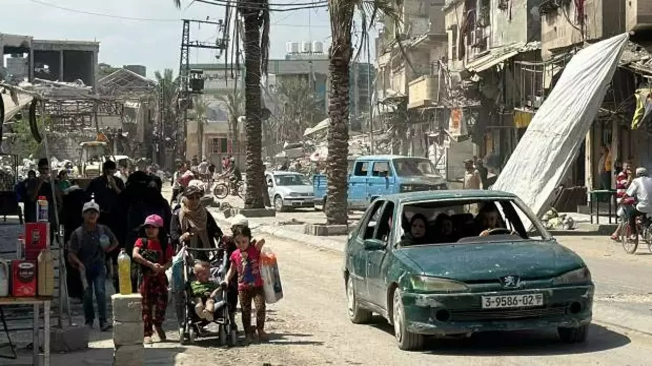 İki Günde 100 Bin Filistinli Yerinden Edildi