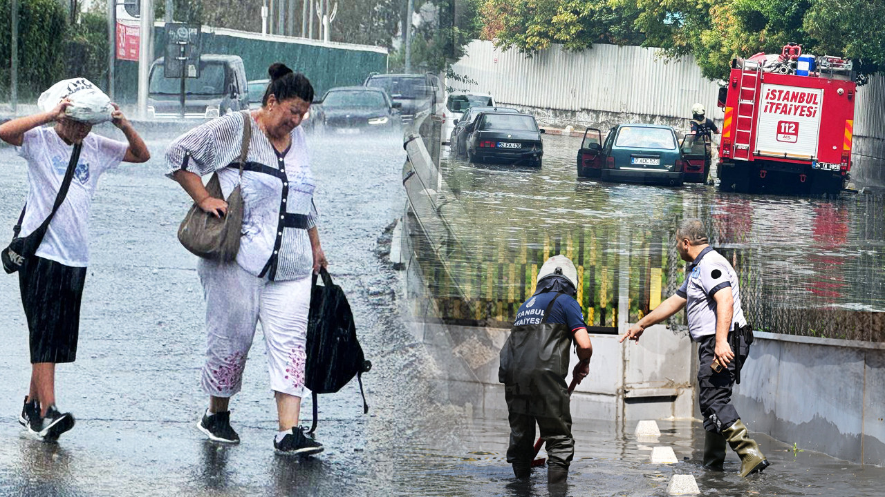 Yarın Öğlene Kadar Dikkat! Peş Peşe Alarm Sonrası İstanbul'da Yine Sağanak