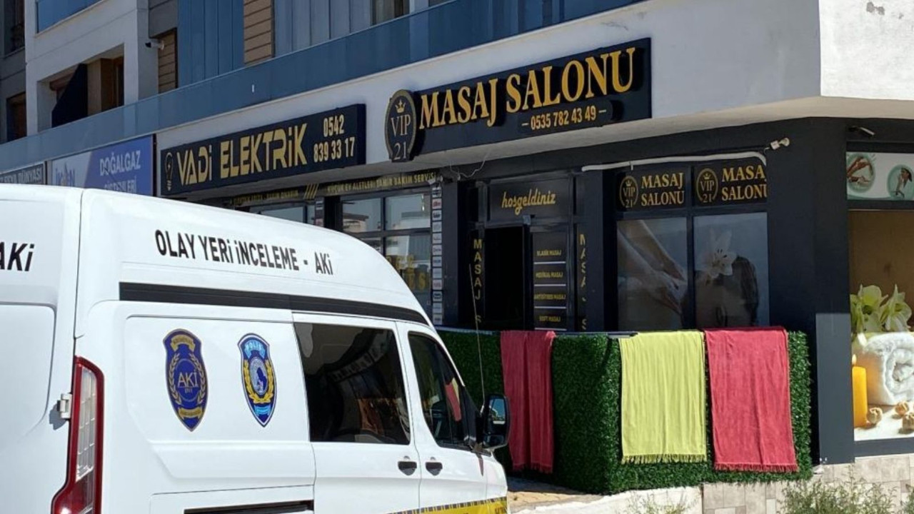 Konya'da Cinayet Şoku: Masaj Salonunda Kadın Bıçaklanarak Öldürüldü