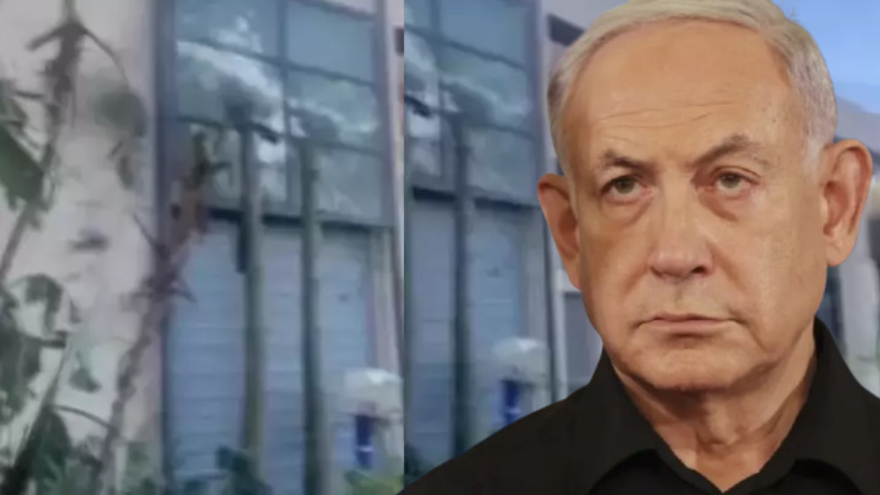 Netanyahu’nun Evi İHA ile Vurulmuştu: Saldırı Sonrası Hasar Görüntülendi