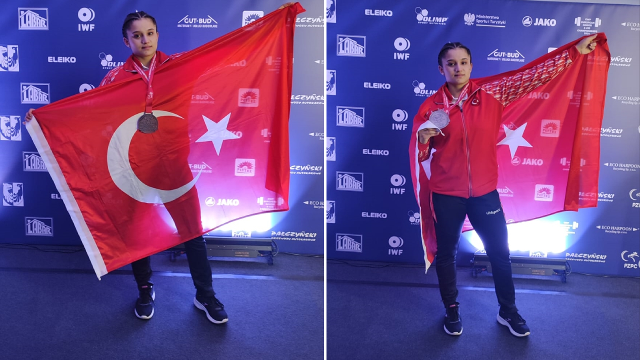 Milli Halterci Medine Saime Balaban, Bronz Madalya Kazandı