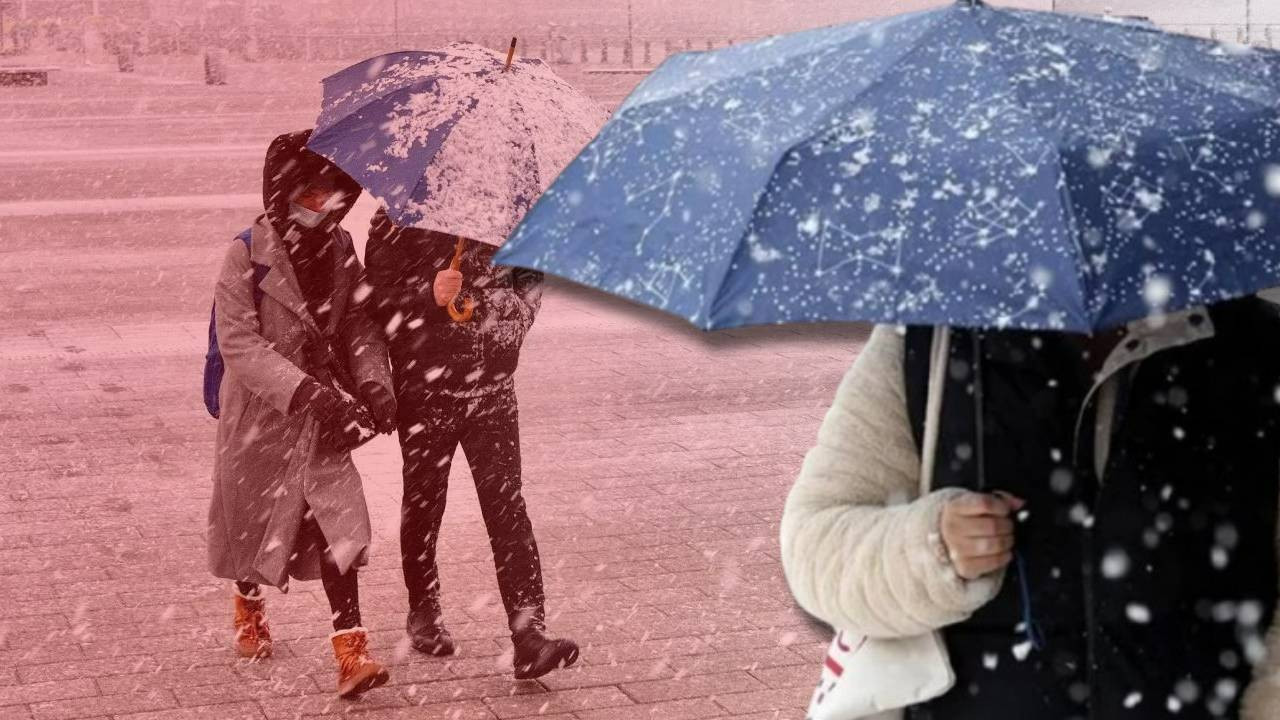 Ankara, İstanbul, İzmir... Kuvvetli Yağış ve Kar Geliyor! Bu Saatlere Dikkat
