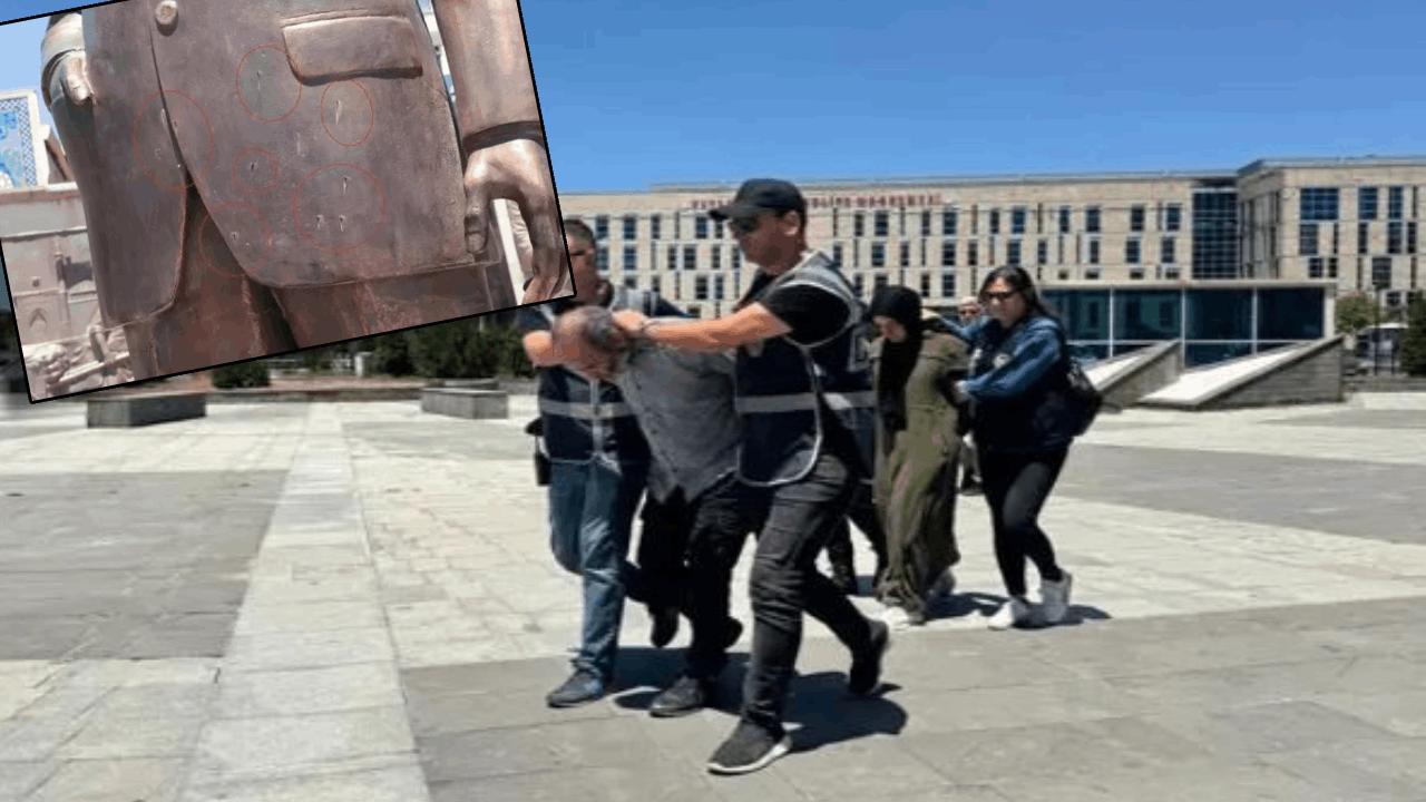 Atatürk Anıtına Saldıranların Hapis Cezası Onandı