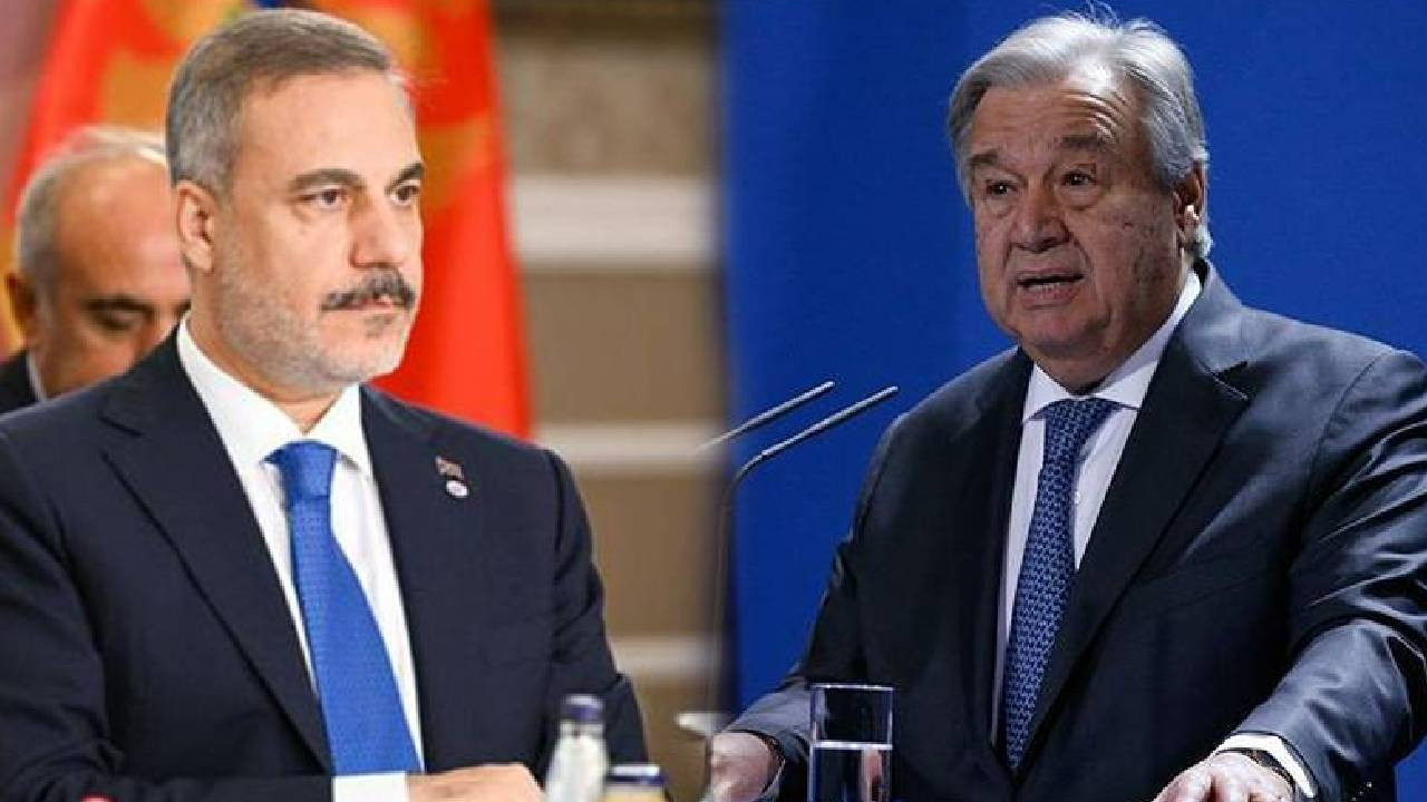 Bakan Fidan'dan Kritik 'Suriye' Teması: BM Genel Sekreteri Guterres ile Görüştü