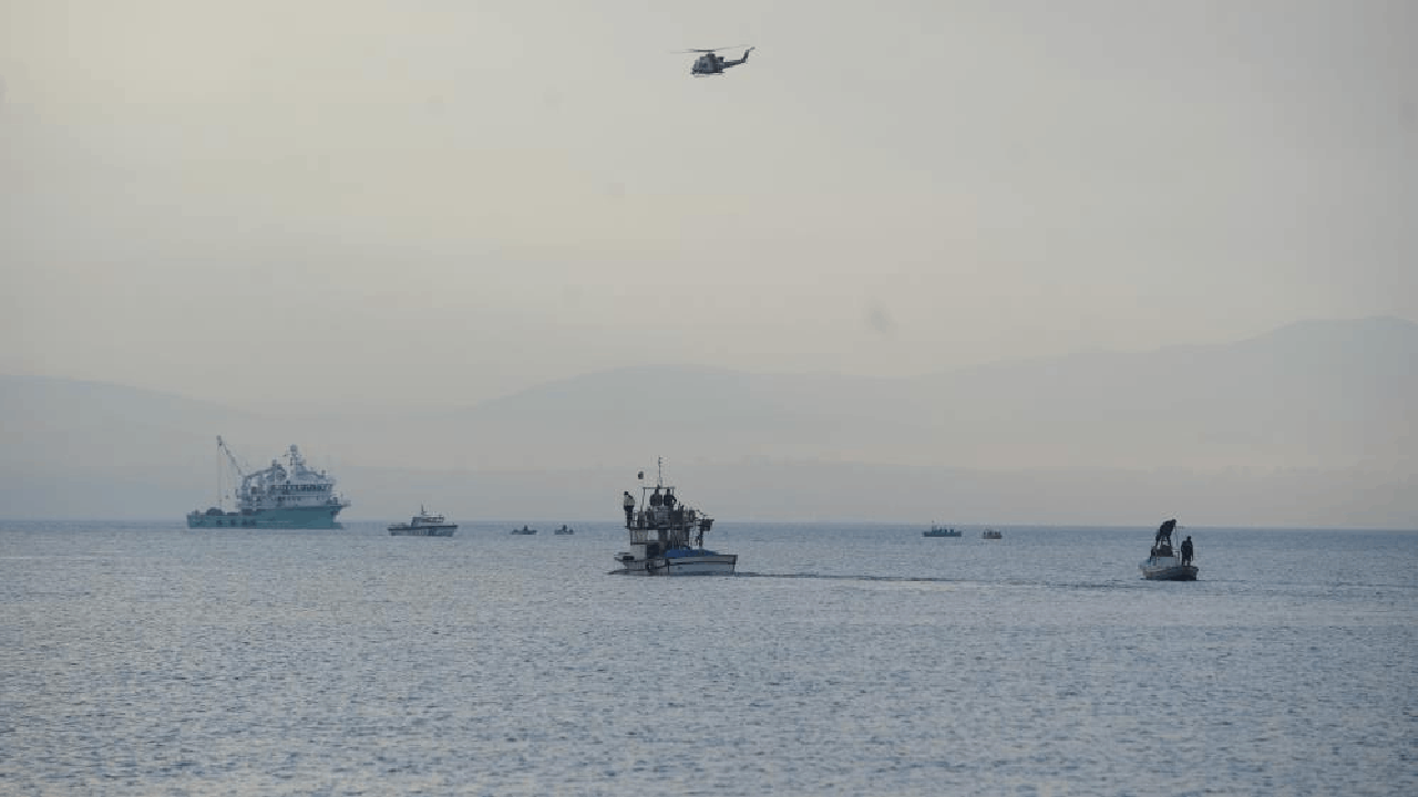 Samsun'daki Faciada Batık Tekne Bulundu