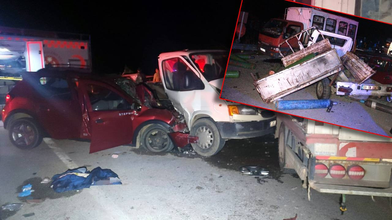 İzmir'de Feci Kaza! Zincirleme Facia Anne ile Oğlunu Hayattan Kopardı