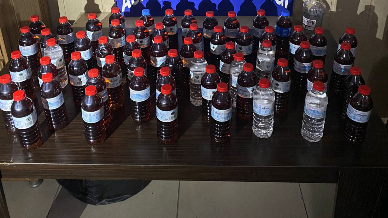 Yılbaşı Öncesi Ekipler Devrede: 29,5 Litre Sahte İçki Yakalandı