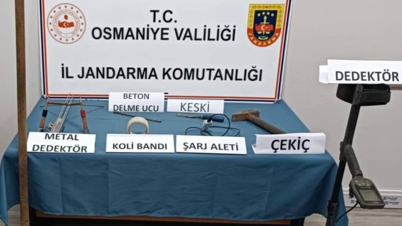 Kaçak Kazı Yaparken Suçüstü Yakalandılar