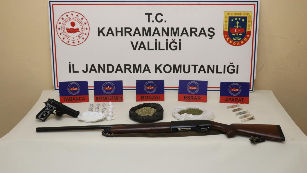Jandarmadan Kahramanmaraş Merkezli Uyuşturucu Operasyonu: 17 Şüpheli Tutuklandı