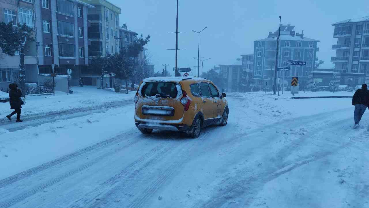 Tekirdağ Beyaza Bürünmeye Başladı