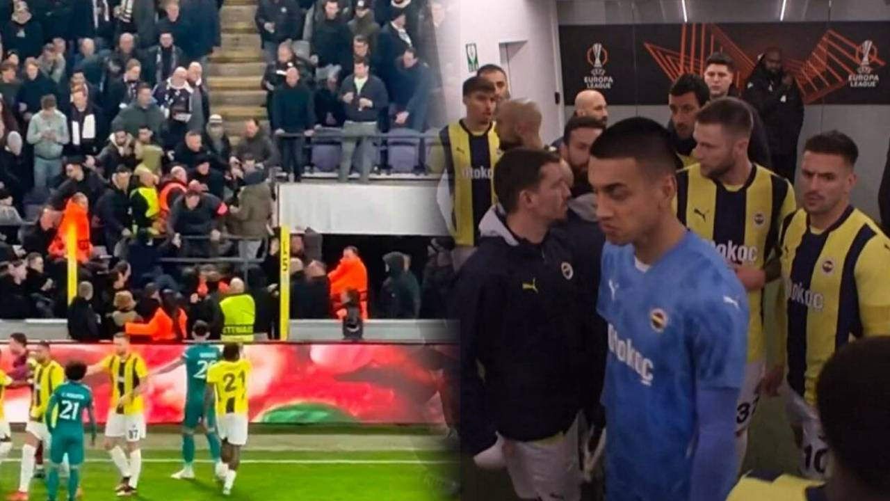 Anderlecht - Fenerbahçe Maçında Taraftara Irkçı Saldırı! Mücadelede İkinci Yarı Başladı