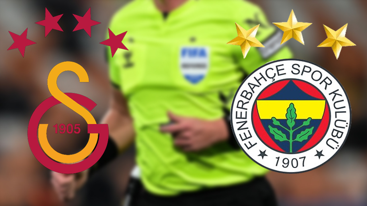 Galatasaray-Fenerbahçe Derbisinin Hakemi Belli Oldu