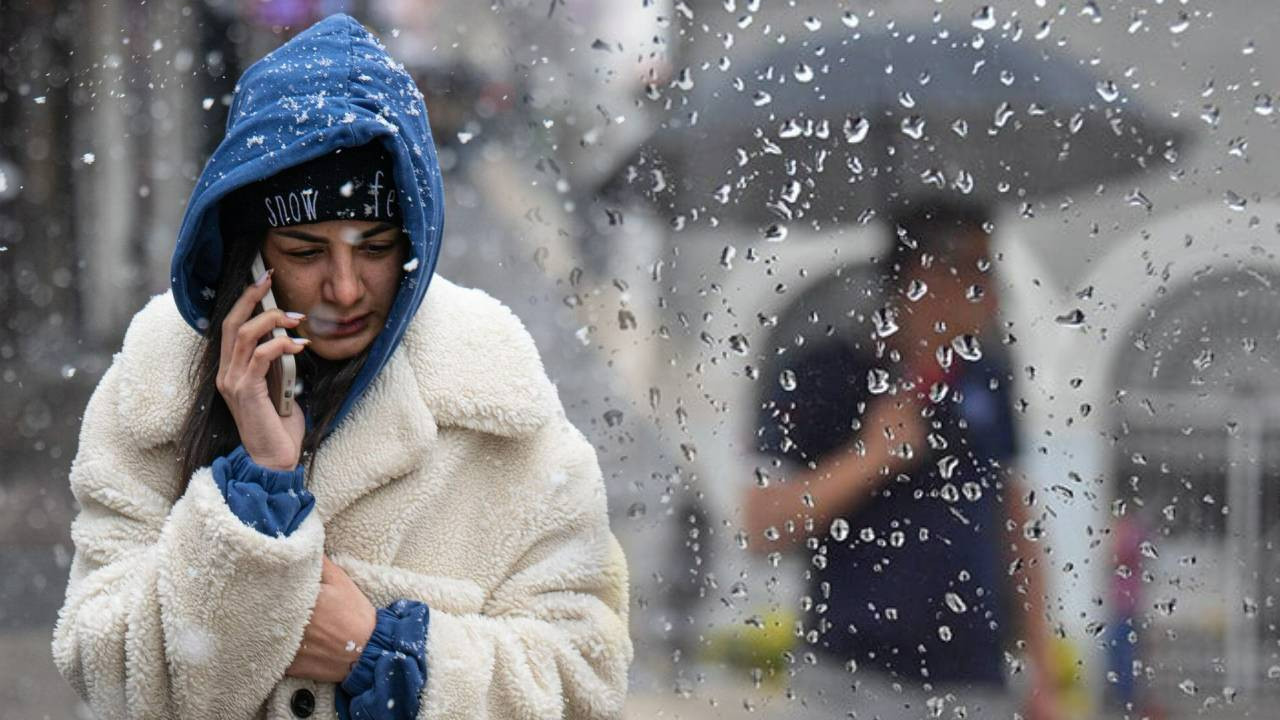 Meteoroloji'den Peş Peşe Uyarılar! Sağanak Yağış Bugün Başlıyor, Kar İçin Tarih Verildi