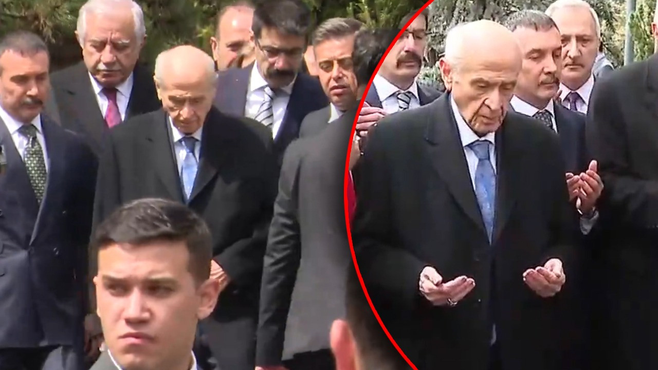 Devlet Bahçeli Aylar Sonra İlk Kez Kamera Karşısında: Türkeş'in Mezarını Ziyaret Etti