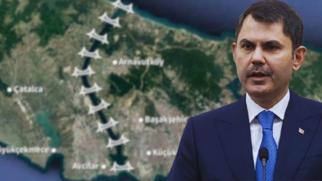 Murat Kurum'dan 'Kanal İstanbul' İddialarına Yanıt: Algı Peşindeler