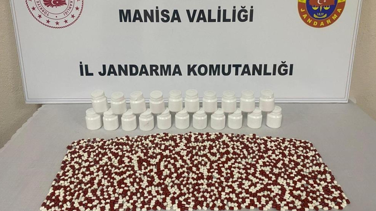 Manisa'da Uyuşturucu Operasyonu! Tam 2 Bin 458 Tane...