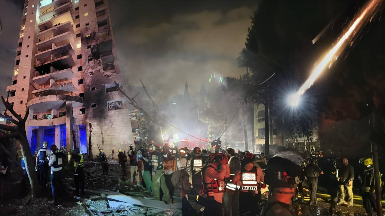 İsrail Yeni Saldırı Başlattı, İran'dan Misilleme Geldi! Hayfa ve Tahran Yangın Yerine Döndü
