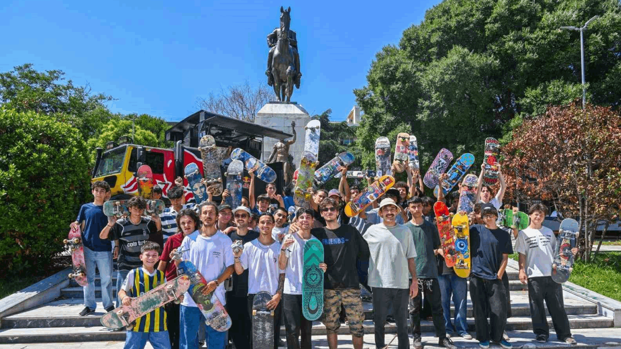 Beşiktaş Belediyesi'nden Dünya Kaykay Günü Etkinliği