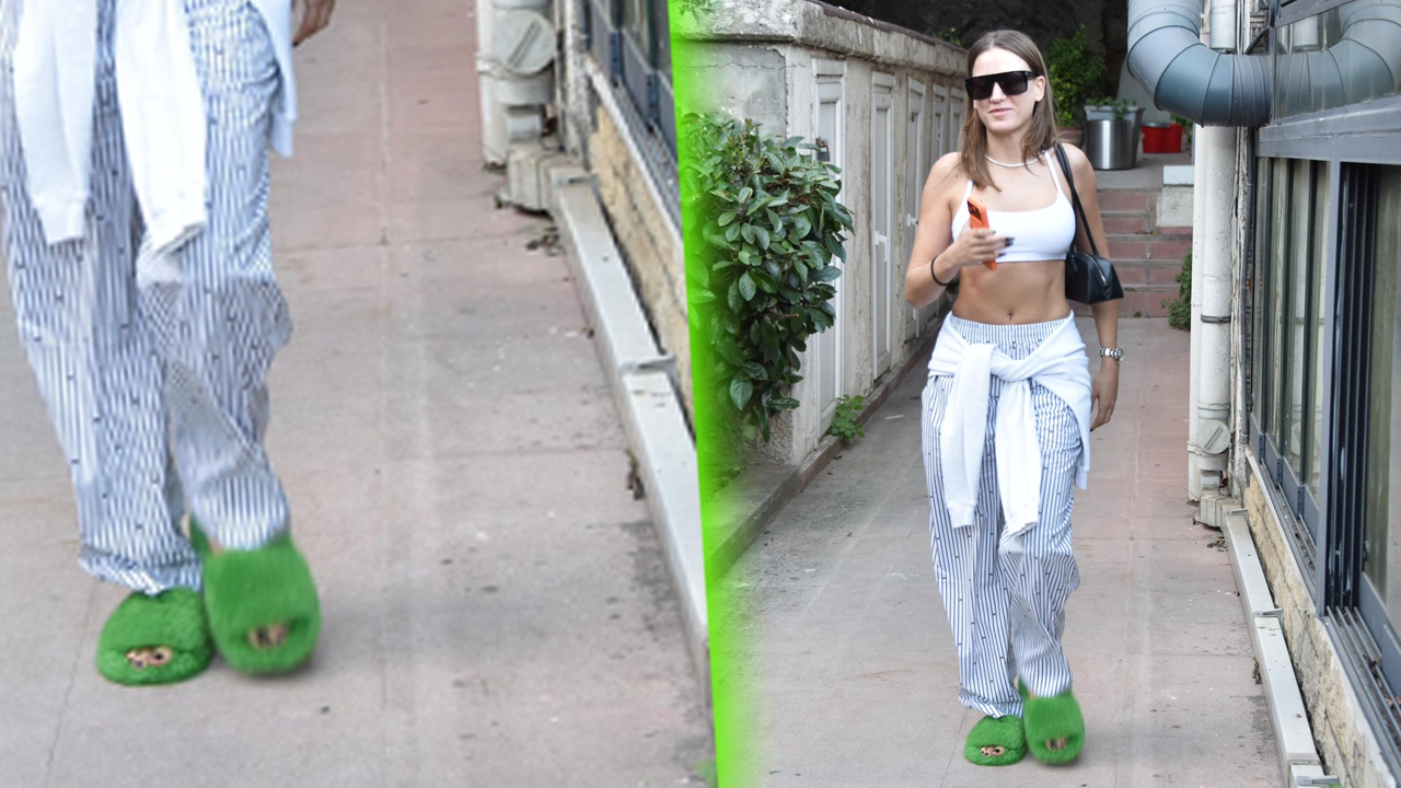 Serenay Sarıkaya'nın Terliklerinin Fiyatı Şoke Etti! Herkes Bunu Konuşuyor - Resim : 3