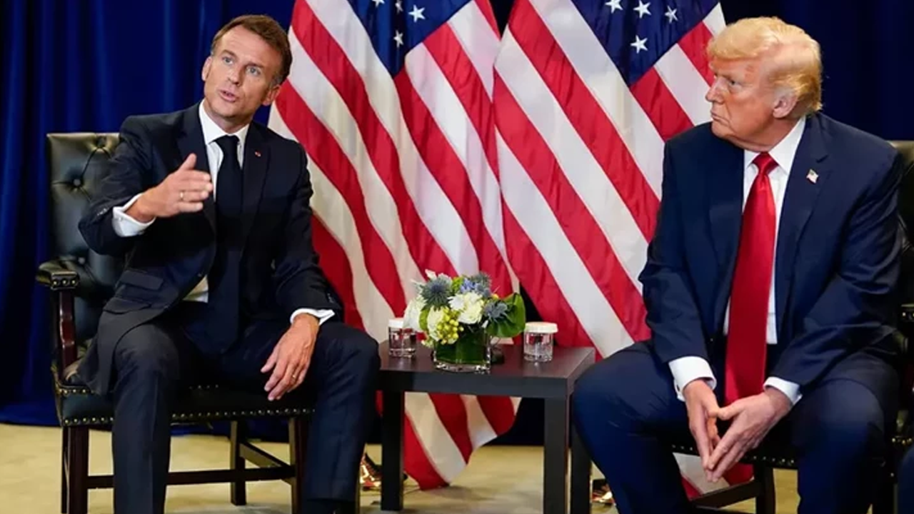 BM Zirvesinde Macron’a Sıra Dışı Temas! Brezilya Devlet Başkanı Ensesinden Tuttu, Kulağına Fısıldadı - Resim : 3