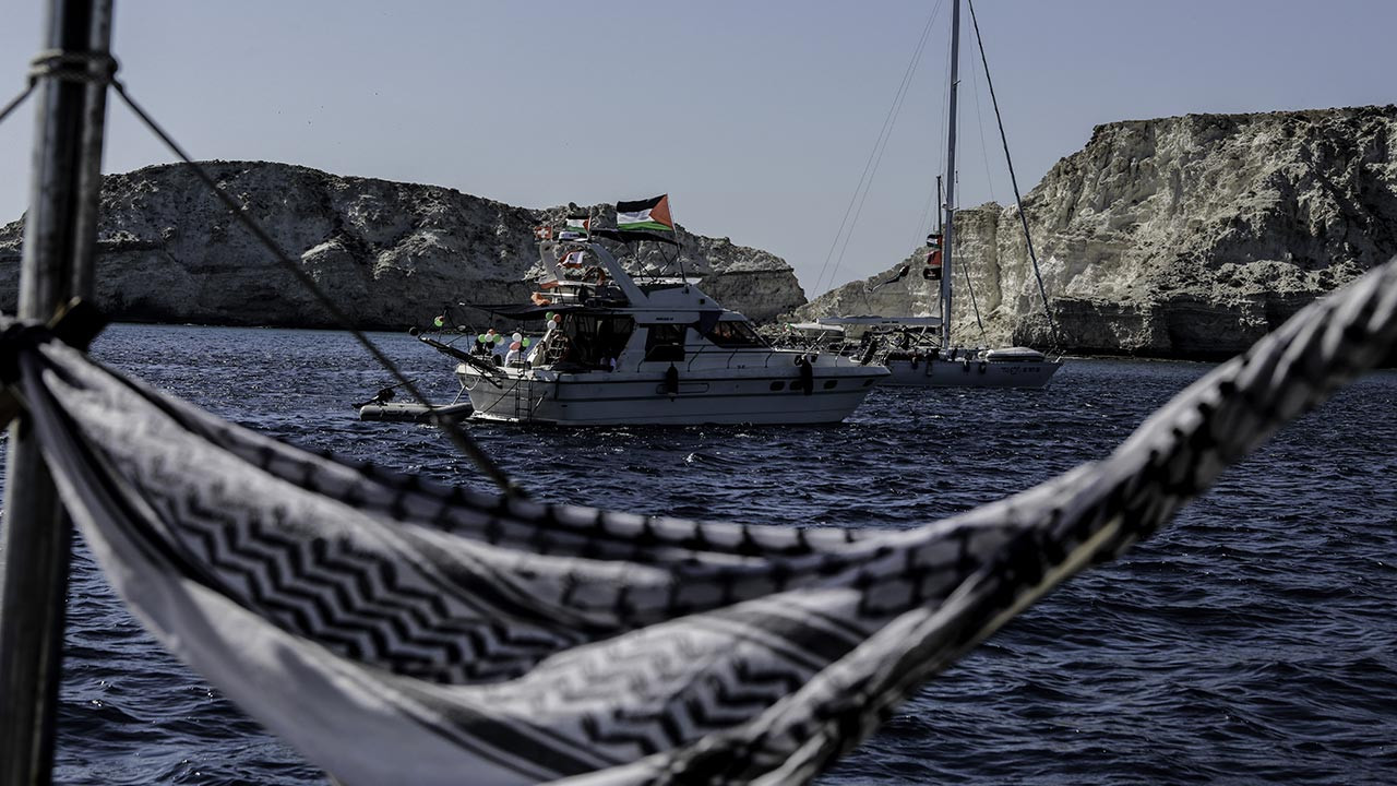 Vicdanın Rotası Gazze: Sumud Filosu Fırtınaya Rağmen Durmadı… Aktivistler Direnişte - Resim : 1