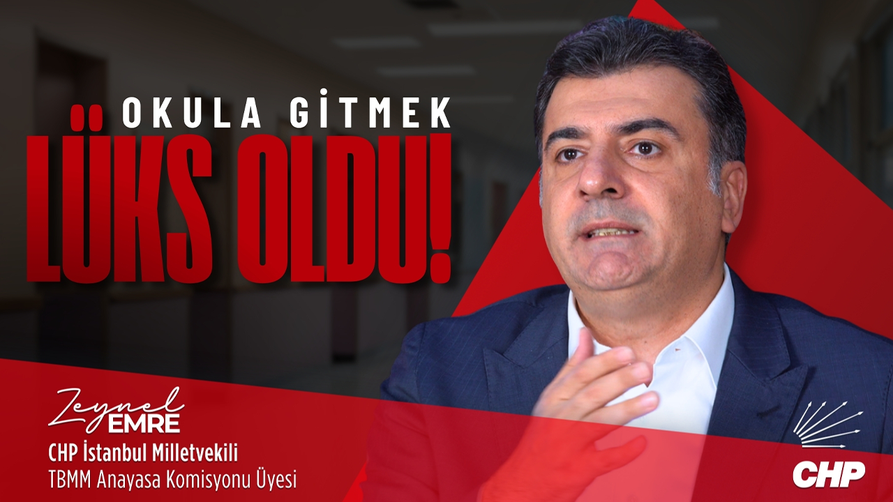 CHP'li Zeynel Emre'den Eğitim Sistemine Tepki: 'Çocuğun Karnını Doyurmak Lüks Oldu' - Resim : 2
