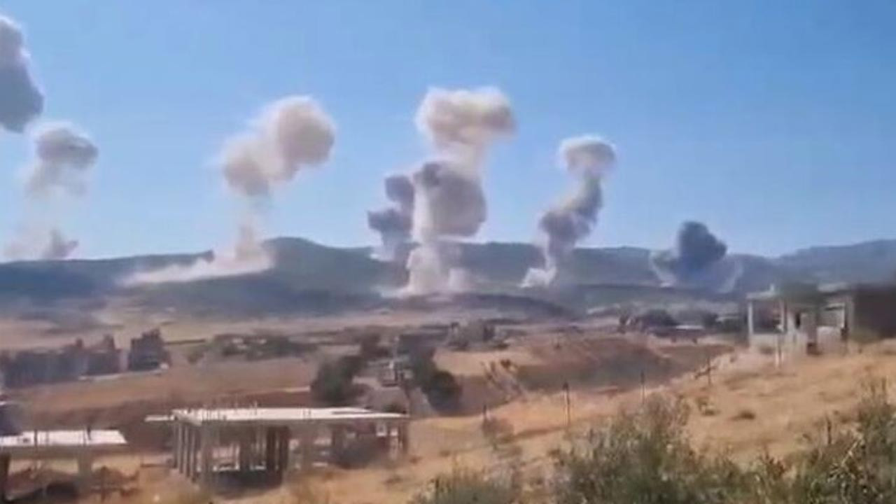 İsrail Yine Ateşkesi İhlal Etti! Lübnan'ı Vurdu - Resim : 1